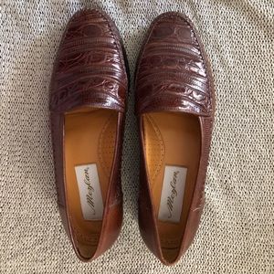 MEZLAN MEN’S SHOES Genuine Lizard, Made In Spain.